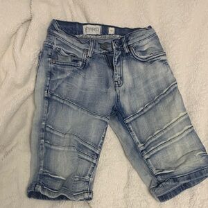 FWRD Blue Denim Shorts boys size 10 Excellent condition